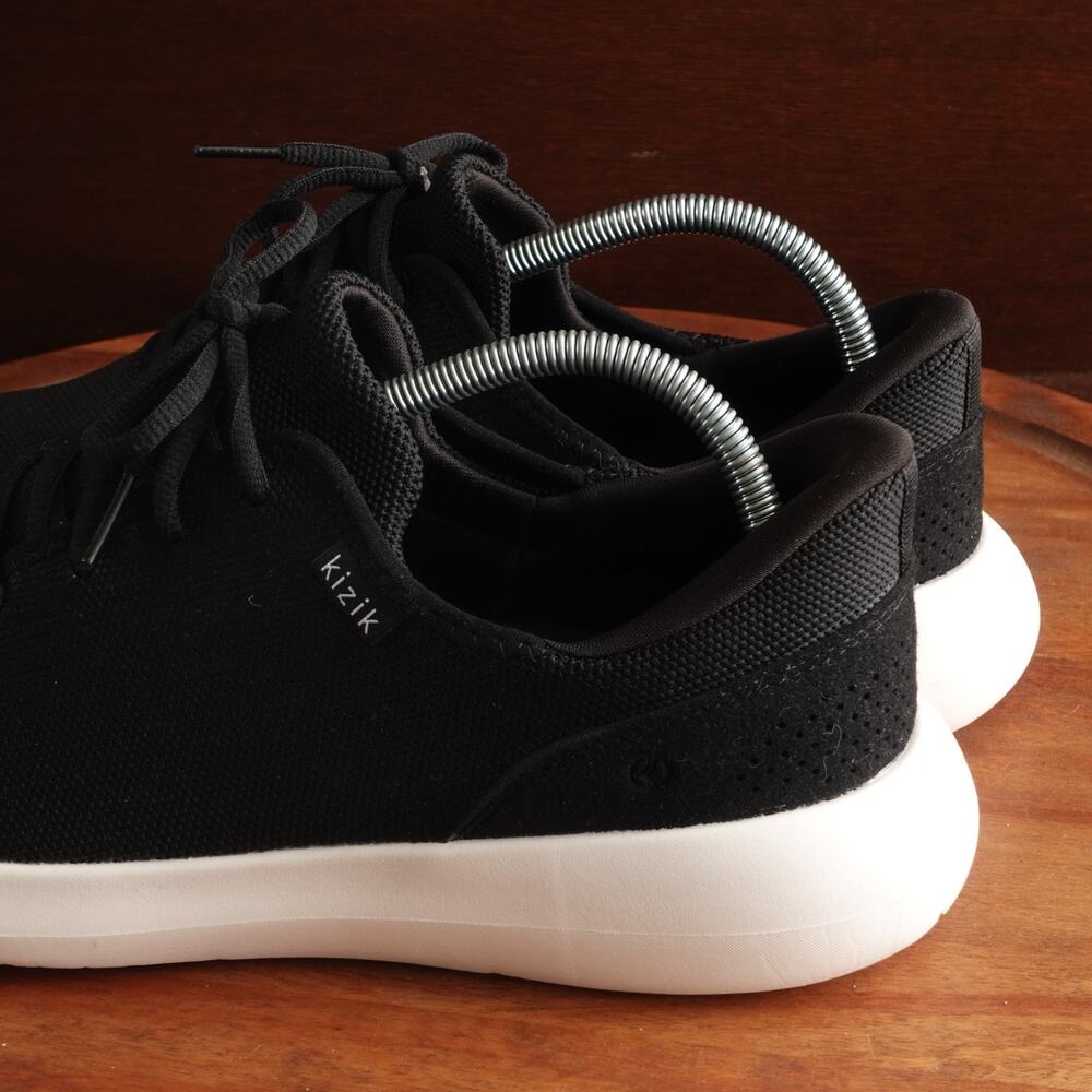Kizik Sneakers Unisex SZ M10 W11.5 W BLK Madrid Eco Knit Athletic Hands Free NWT - Picture 8 of 13